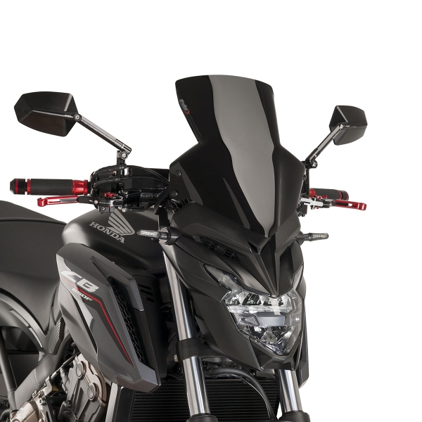 Puig Black Sport screen Honda CB650F 2014-2020