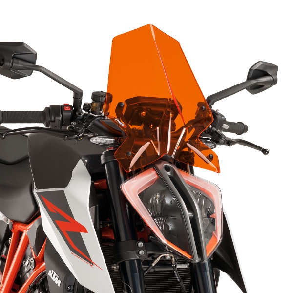 Cupolino Puig Sport arancione KTM SuperDuke 1290R 2017-2019
