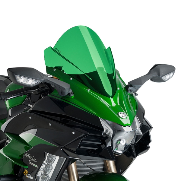 Cupolino Puig Racing Verde Kawasaki Ninja H2SX 2018-2022