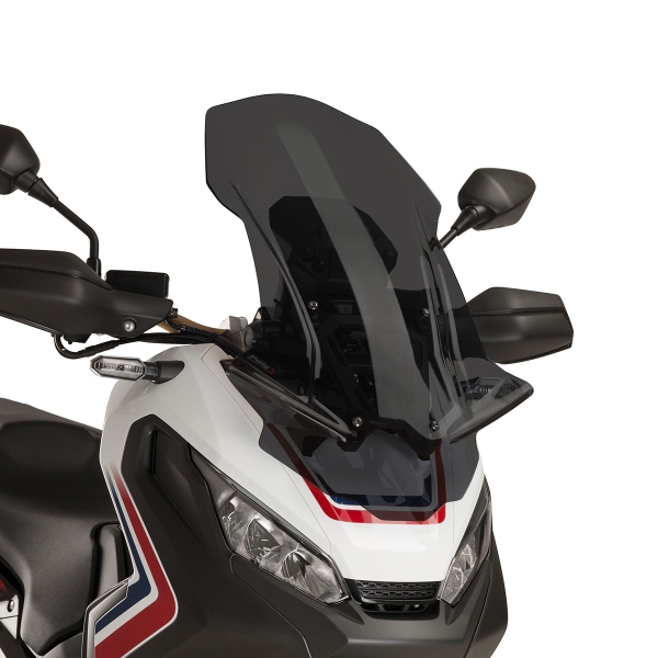 Bulle Touring Puig 9709F - Acrylique Fumé Foncé 3/4mm - Haute Protection Pour Moto - Compatible Modèles Spécifiques