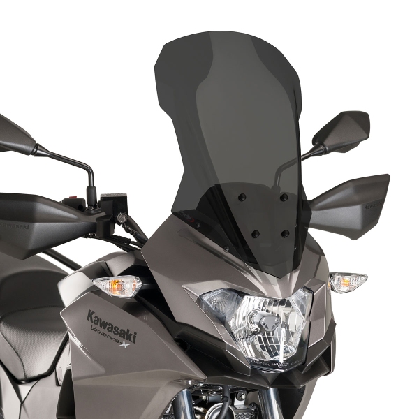 Puig Dark Smoke Touring screen Kawasaki Versys-X 300 2017-2023