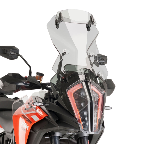 Cupolino Puig Touring con visiera fume chiaro KTM SuperAdventure 1290R 2017-2020
