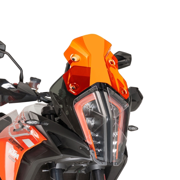 Cupolino Puig Racing arancione KTM SuperAdventure 1290R 2017-2020