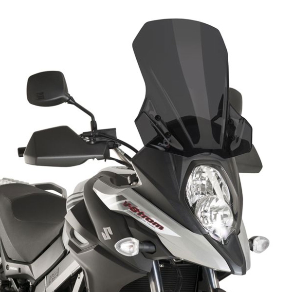 Puig Dark Smoke Touring screen Suzuki Vstrom 650 2017-2023
