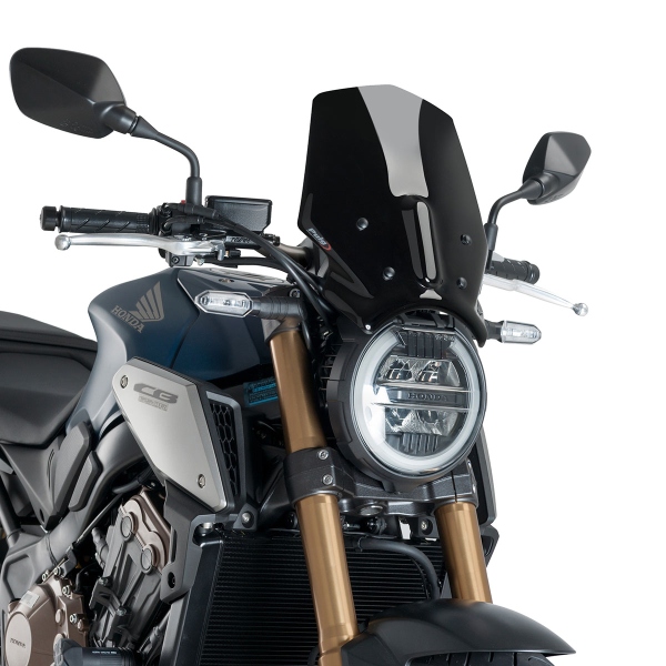 Puig Black Sport screen Honda CB650R 2019-2023