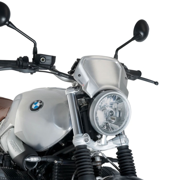 Puig Aluminium Silver Fly screen BMW RnineT 2014-2024