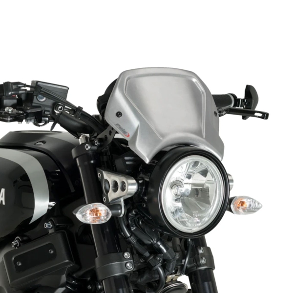 Puig Aluminium Silver Fly screen Yamaha XSR900 2016-2021