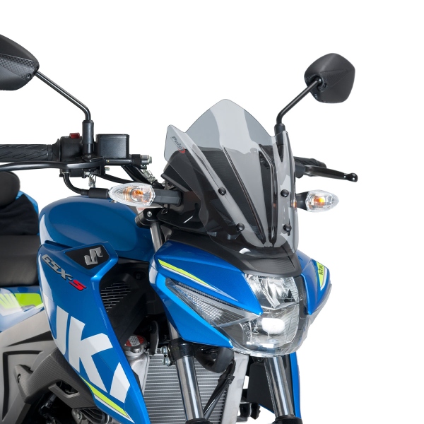Cupolino Puig Sport fume chiaro Suzuki GSXS125 2017-2024
