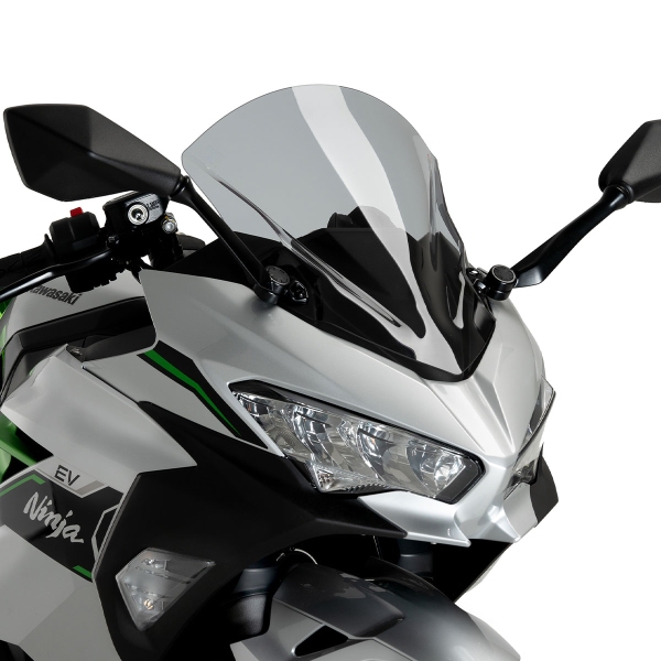 Cupolino Puig Racing fume chiaro Kawasaki Ninja 400 2018-2024