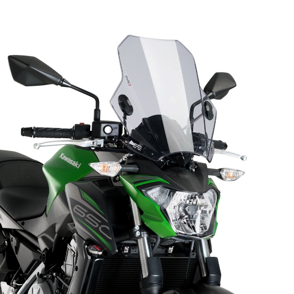 Cupolino Puig Bat fume chiaro Kawasaki Z650/Z900 2017-2025
