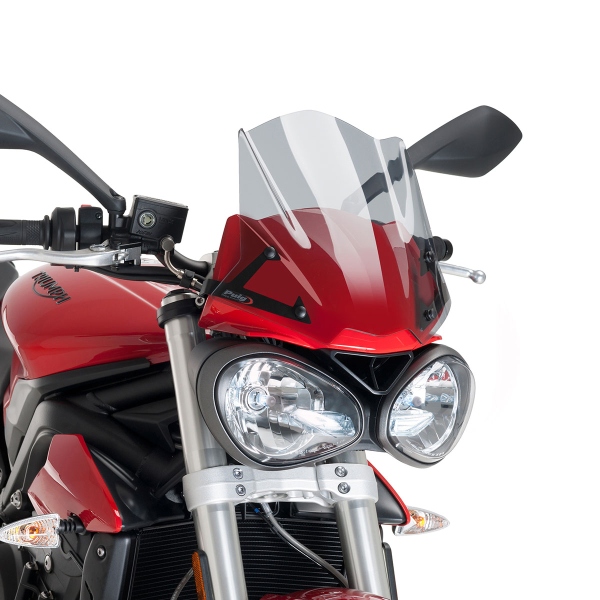Cupolino Puig Sport fume chiaro Triumph Street Triple 765S 2017-2019
