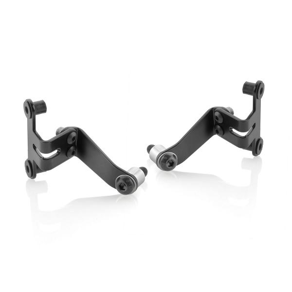 Kit attacchi cupolino Rizoma nero Ducati Scrambler 800 Desert Sled 2017-2020