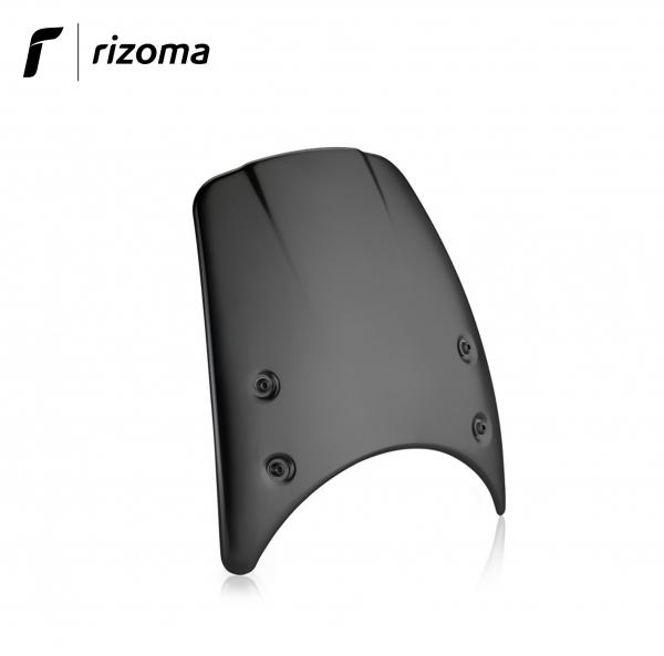 Cupolino Rizoma in alluminio spazzolato per Moto Guzzi V7 III Stone 2019> colore nero