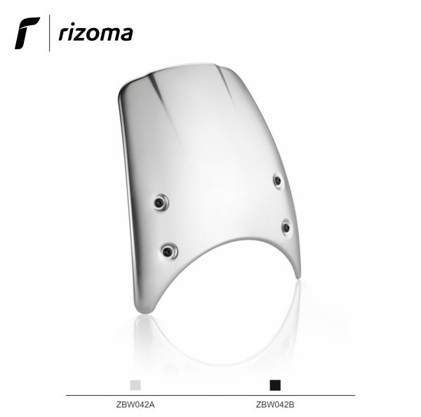 Cupolino Rizoma in alluminio per BMW RNineT 1200 2014> colore argento