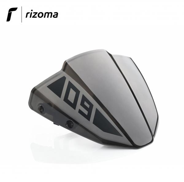 Cupolino Rizoma in alluminio per Yamaha MT09 / FZ09 2017>2020 colore nero