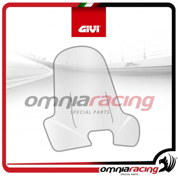 GIVI Cupolino Universale Fume 29 x 28,5 cm (H x L) per KTM Duke 125 / 200 / 390 11> 16