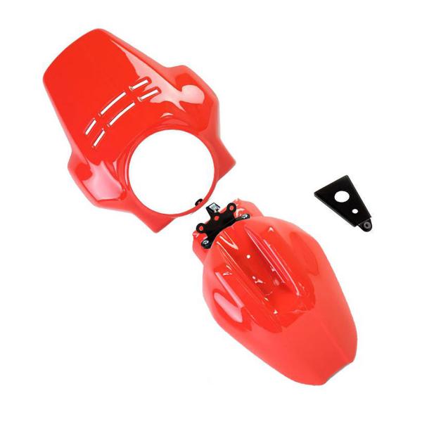 Unit Garage Red screen Fenouil+front fender BMW RnineT Urban GS (with low exhaust)