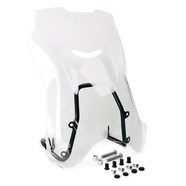 Unit Garage transparent high screen with GPS support BMW RnineT Scrambler