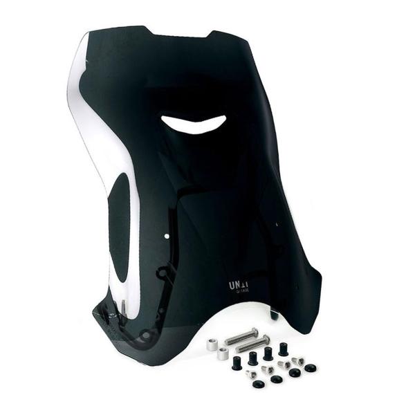 Unit Garage dark smoke high screen with GPS support BMW RnineT Roadster