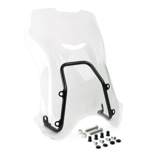 Unit Garage transparent high screen with GPS support Ducati Scrambler 400/800 2015-2022