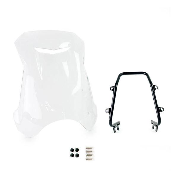 Unit Garage transparent screen with GPS support Triumph Street Twin 900 2016-2022