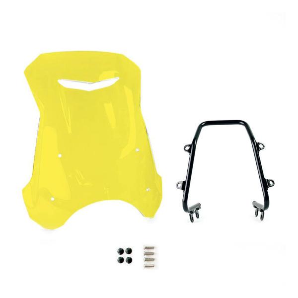 Unit Garage yellow screen with GPS support Triumph Street Twin 900 2016-2022