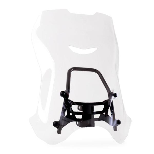 Unit Garage transparent high screen with GPS support Royal Enfield Himalayan 450 2024-2025