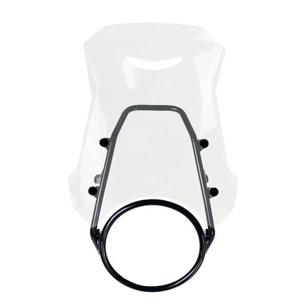 Unit Garage transparent screen with GPS support Royal Enfield Guerrilla 450