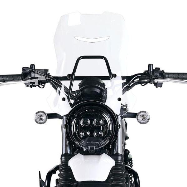 Unit Garage transparent high screen with GPS support Honda CL250/CL300/CL500