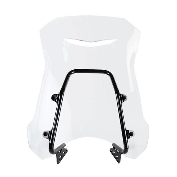 Unit Garage transparent screen with GPS support Triumph Scrambler 400 X 2024-2025