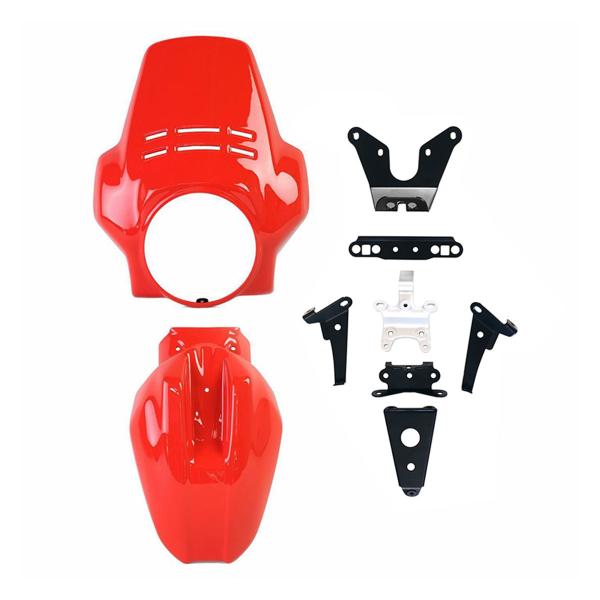 Unit Garage Red screen Fenouil+front fender BMW R12