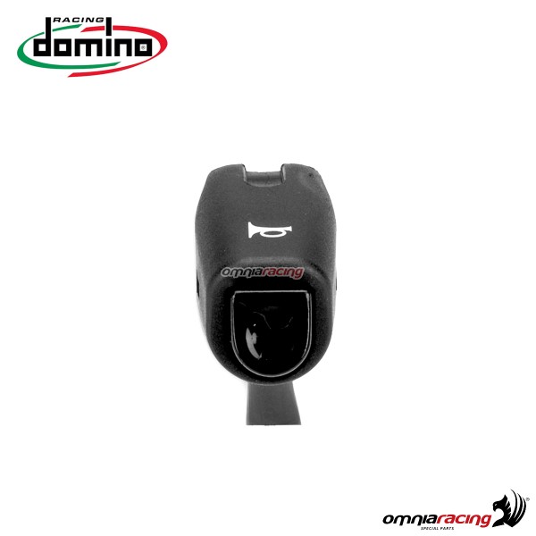 Domino right switch wired in technopolymer 9B series black color