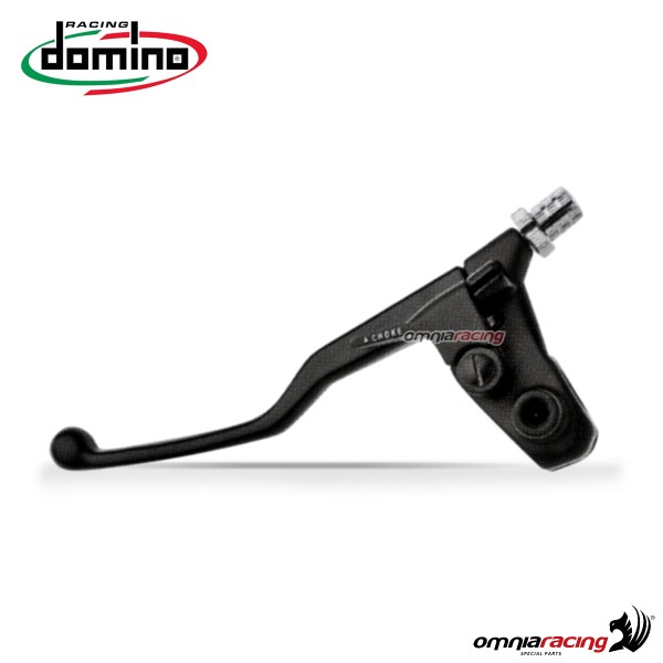 Domino clutch control F. 30 + aluminum choke lever, attacco portaspecchio and clamp