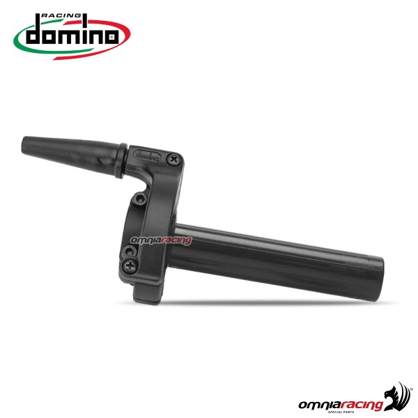 Comando gas Domino in alluminio Endcross senza manopole