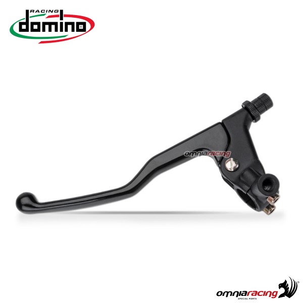 Domino clutch control F. 30 + aluminum lever, attacco portaspecchio M10 and clamp