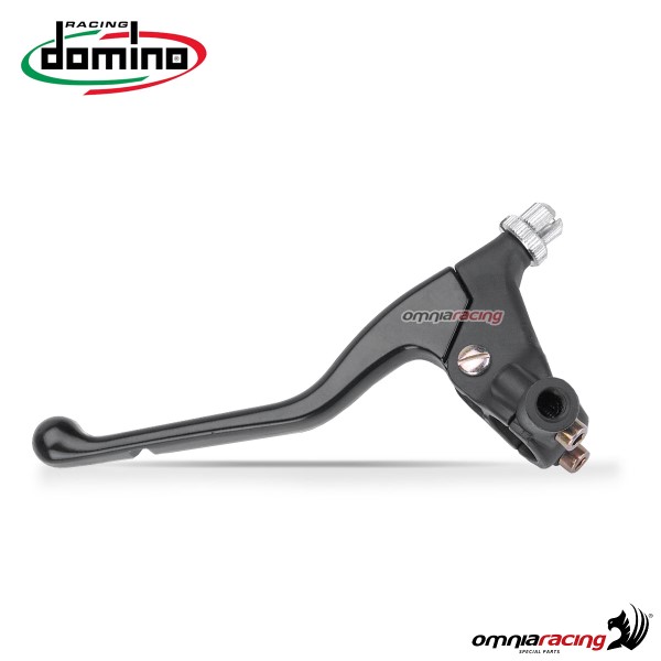 Domino clutch control F. 28,5 + aluminum lever, attacco portaspecchio and clamp