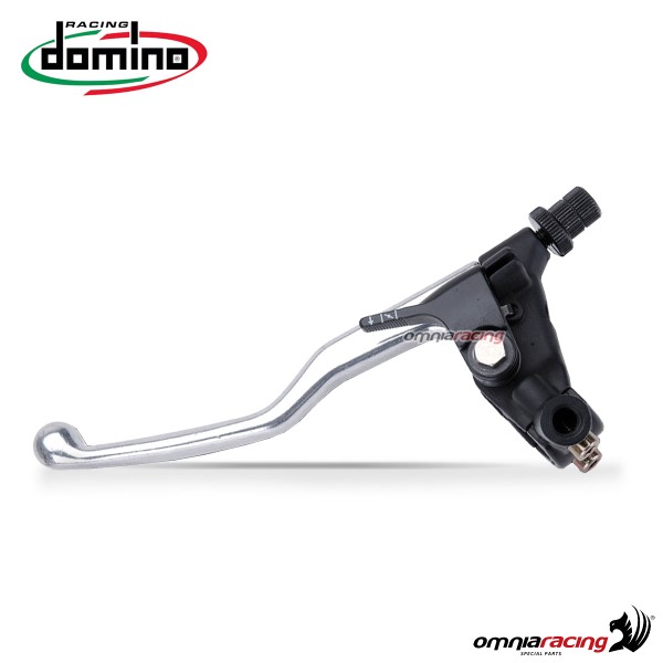 Domino clutch control F. 30 + aluminum choke lever, attacco portaspecchio and clamp