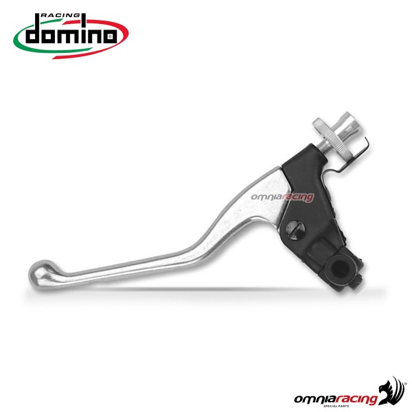 Domino clutch control F. 29 + aluminum lever, attacco portaspecchio M10 and clamp