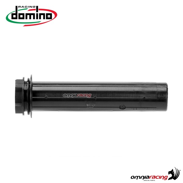 Tubo gas Domino XM2/Endcross in tecnopolimeri manopole lunghezza 125 mm estremita aperta colore nero
