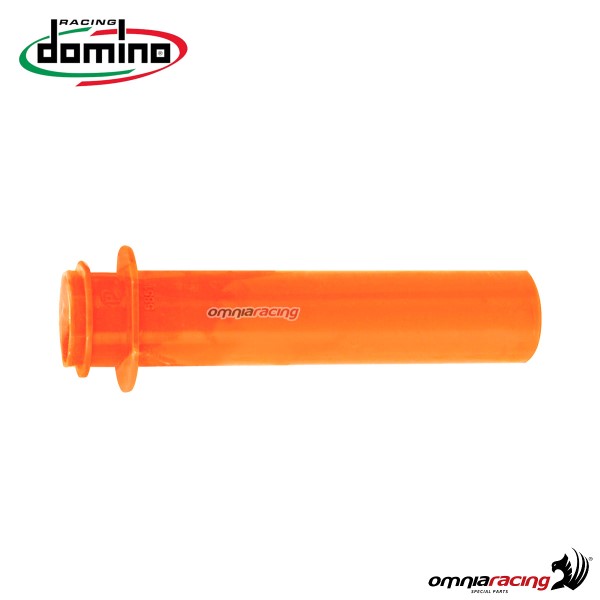 Domino technopolymer throttle tube orange color for KTM/Husqvarna
