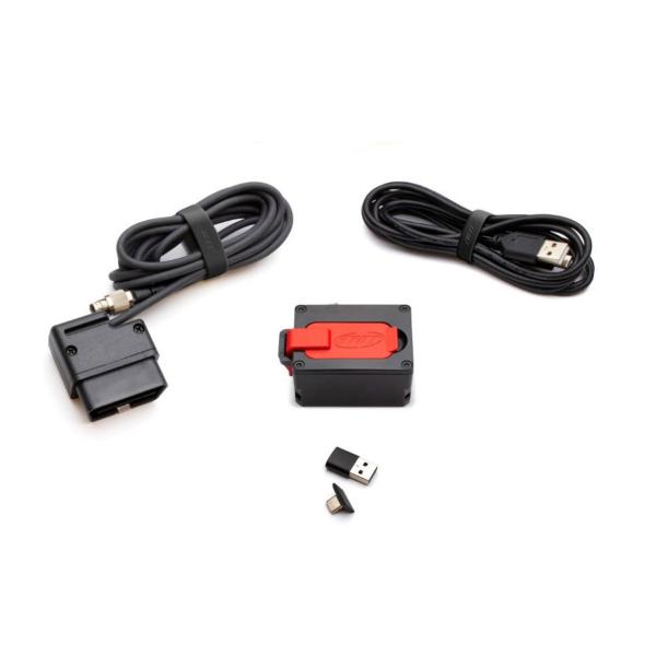 AIM ECULog data logger to record data from ECU with OBD 200