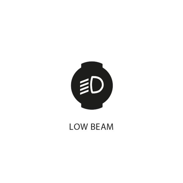 Button for AIM Keypad K8 /open - LOW BEAM
