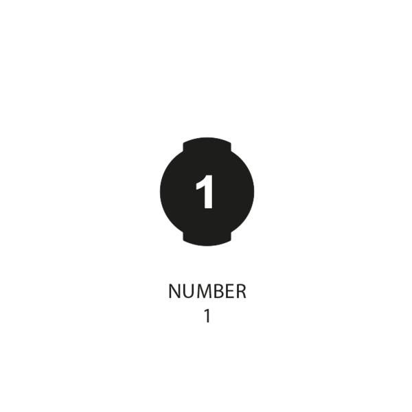Button for AIM Keypad K8 /open - NUMBER 1