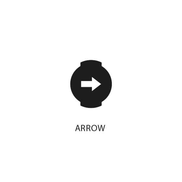 Button for AIM Keypad K8 /open - ARROW