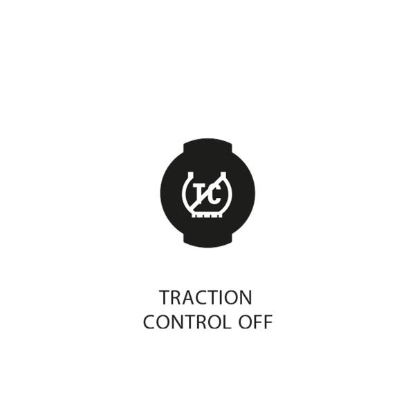 Button for AIM Keypad K8 /open - TRACTION CONTROL OFF