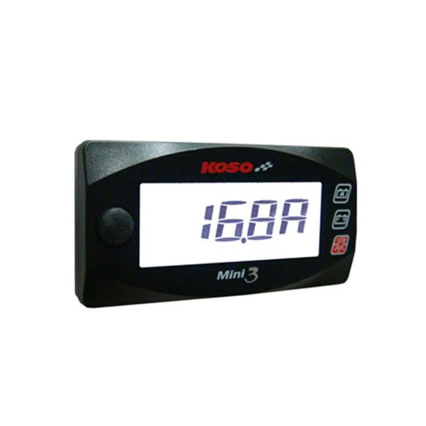 KOSO Mini 3 ampere meter and a voltmeter Display