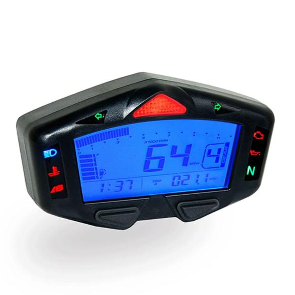 Strumentazione digitale LCD nero KOSO DB-03R Racing Cockpit universale
