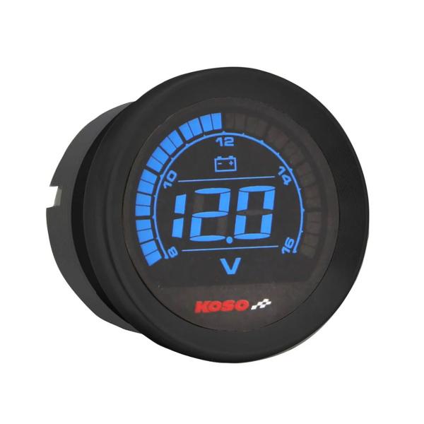 KOSO digital voltmeter Harley Davidson FLHT/FLHX/FLTR 2004-2013