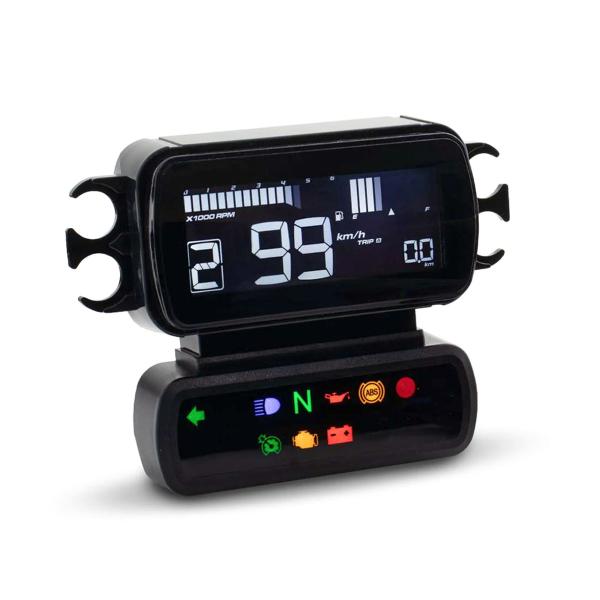 Strumentazione digitale LCD nero KOSO D2 Harley Davidson Street bob 2018-2022