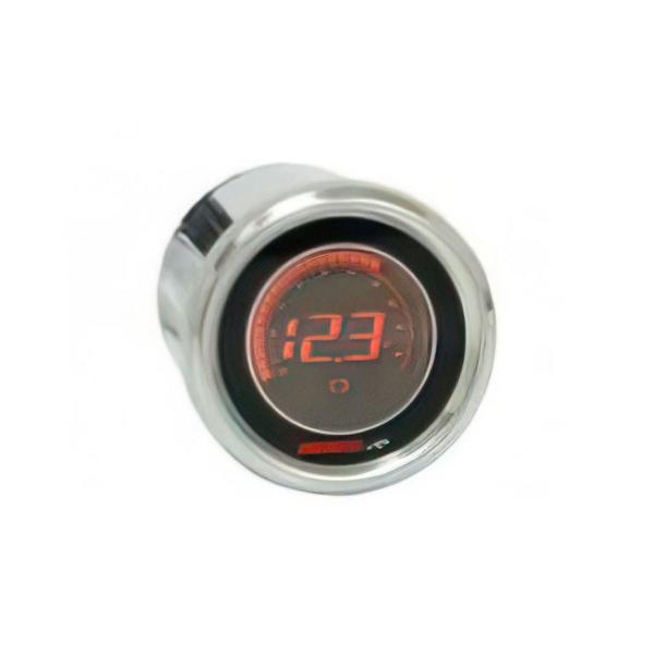KOSO D48 Voltmeter Universal Instrumentation Black Display and Red Backlight